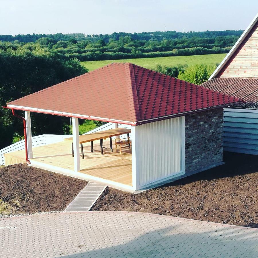 Duarto House, Sauna And Hot Tub Kiduliai ภายนอก รูปภาพ